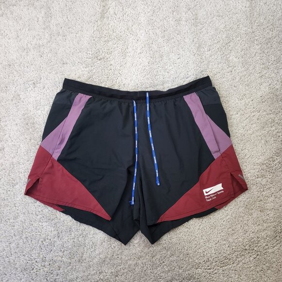 Men’s Nike Blue Ribbon Sports Track Club Flex Stride 4” Lined Shorts Blue Sz XL - Picture 1 of 9